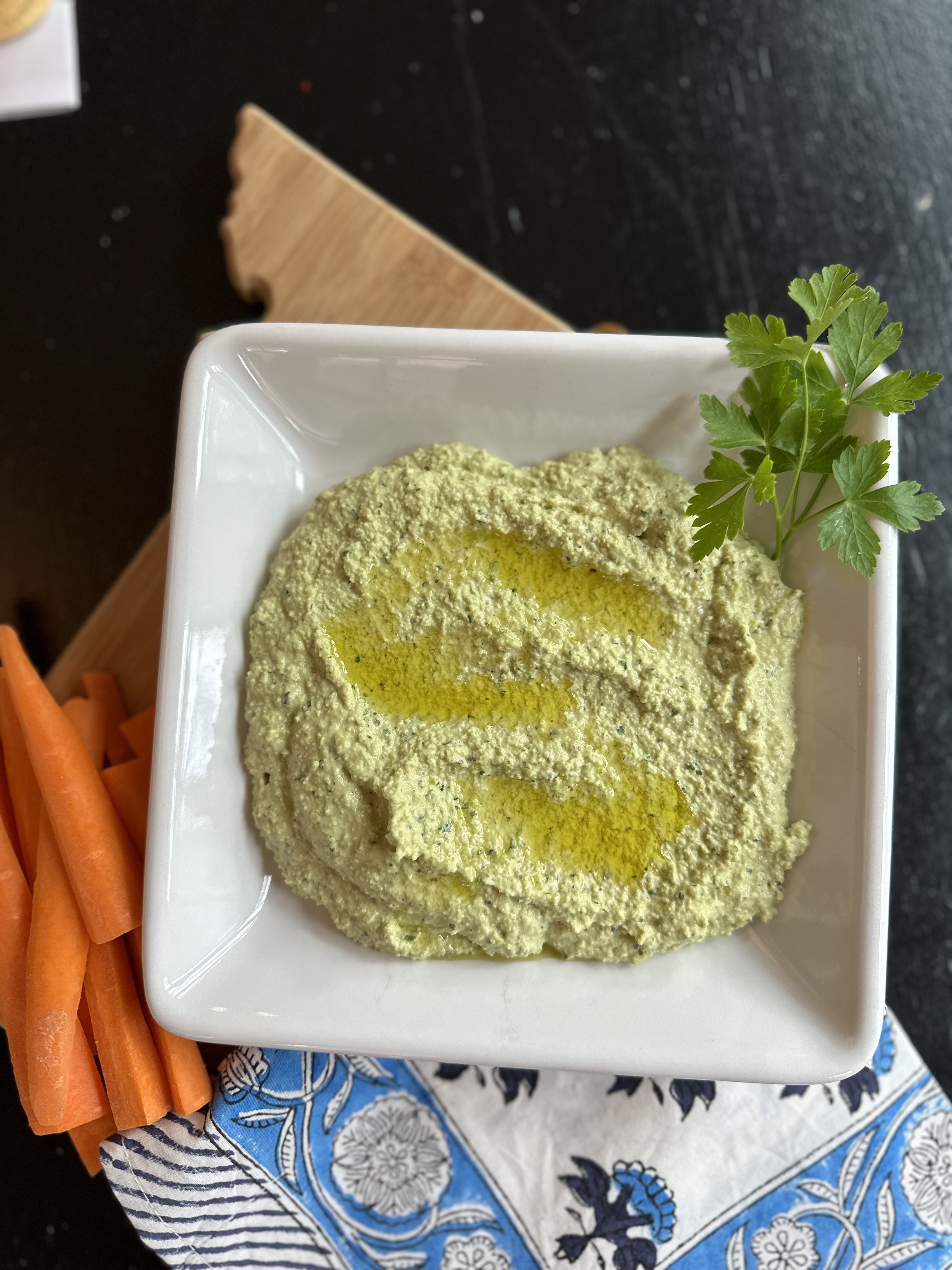 Edamame Hummus